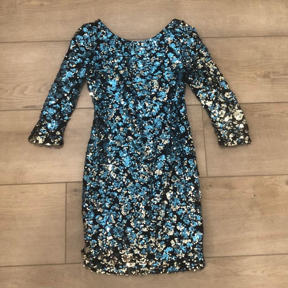 As U Wish Sequin Dress